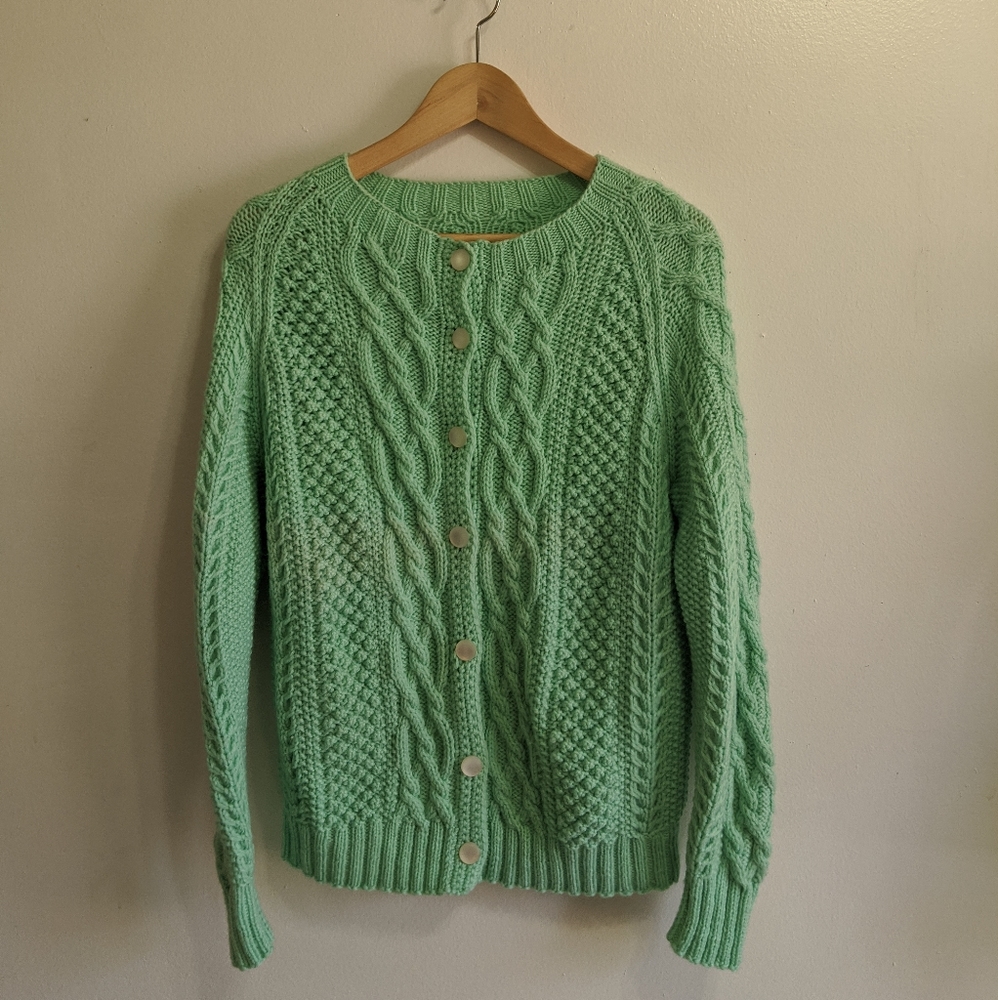 Mint Green Sweater - Picture 2 of 9